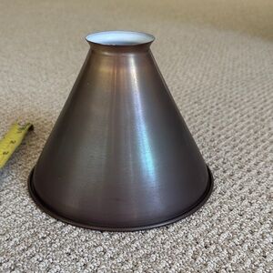 Schoolhouse Bronze Cone Vase